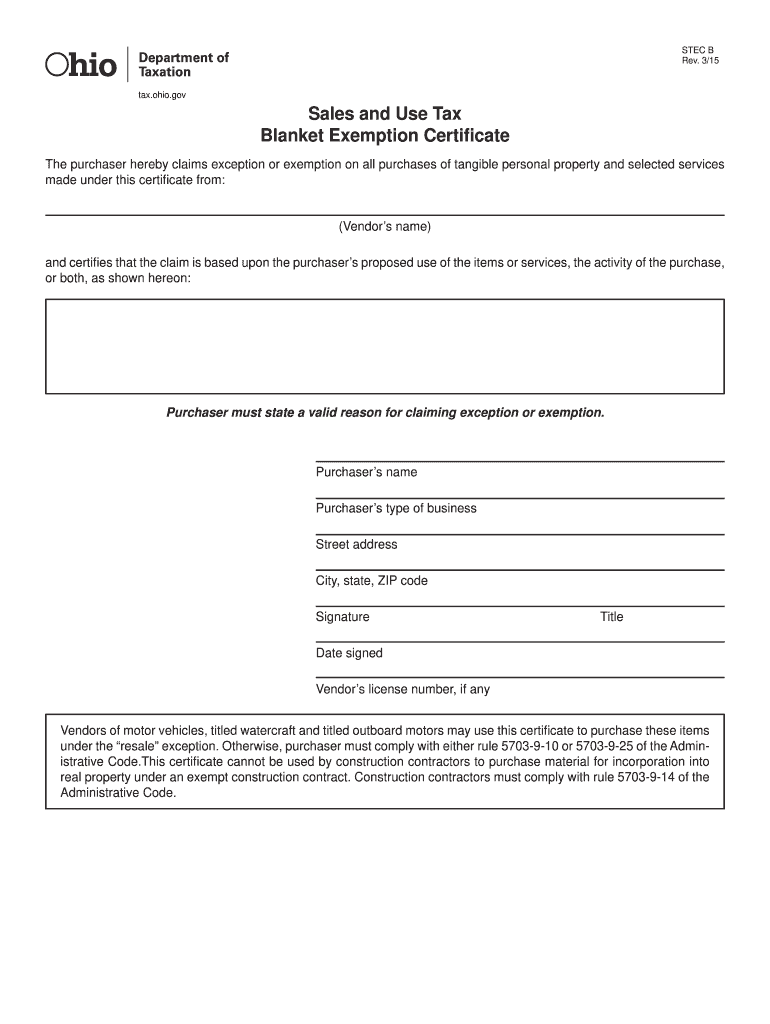 2015 2024 OH STEC B Formerly STF OH41575F Fill Online Printable 