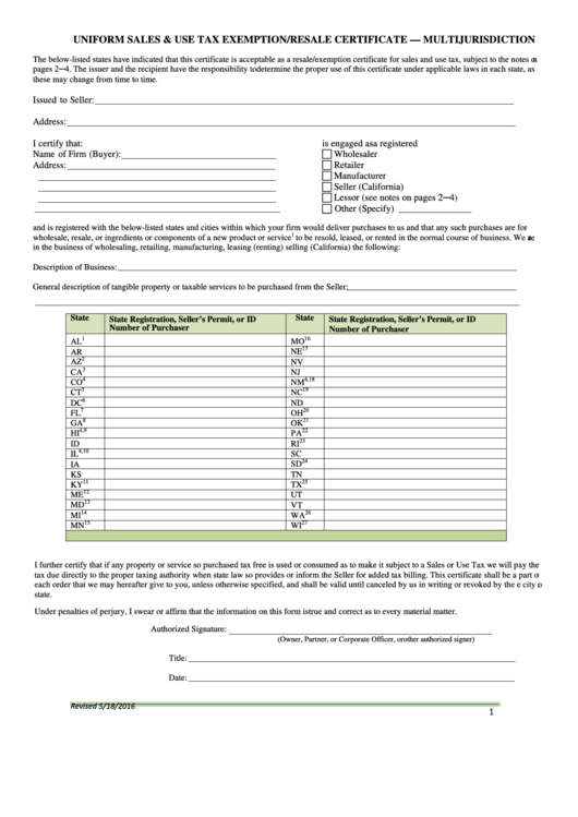 69 California Tax Exempt Form Templates Free To Download In PDF