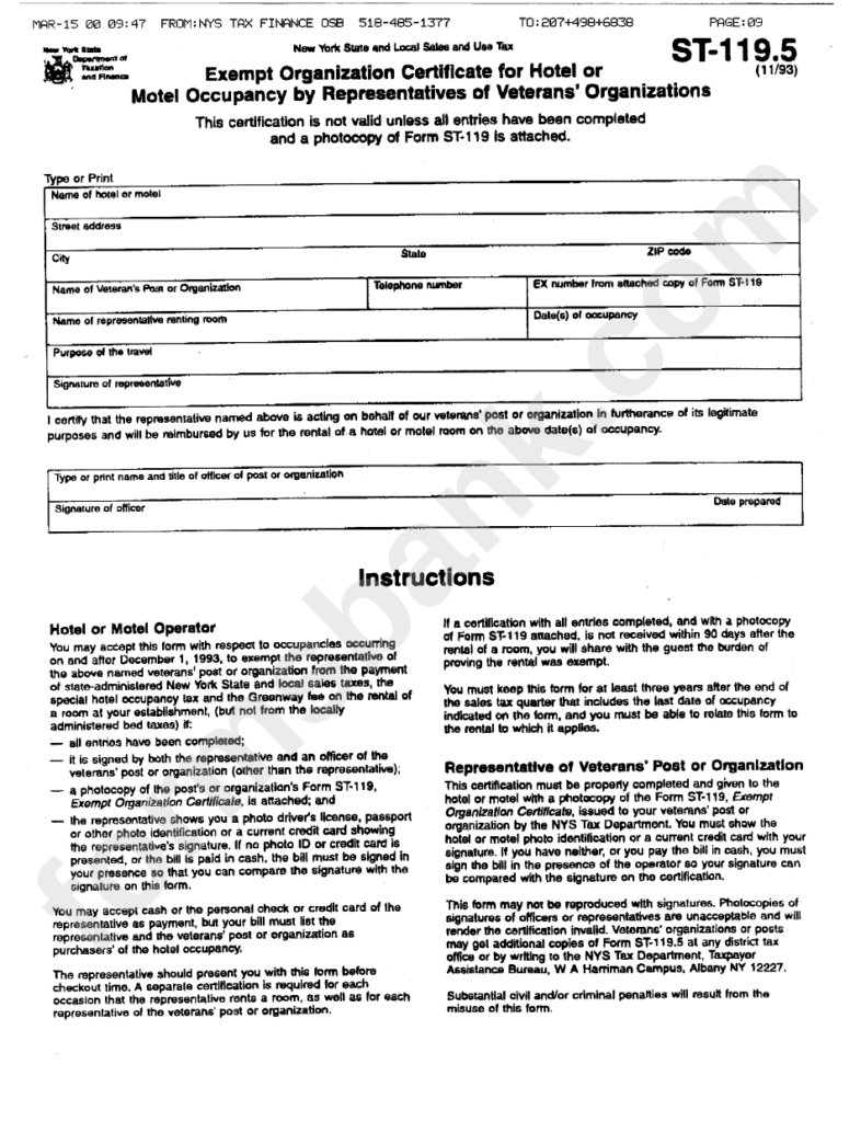 California Tax Exempt Hotel Form 37 Unconventional But Totally 
