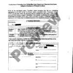 Certification Of Exemption From Withholding Upon Disposition Of