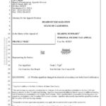 Claim For Homeowners Property Tax Exemption Santa Clara County
