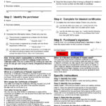 CRT 61 Certificate Of Resale