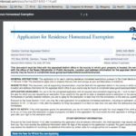 Example Of Homestead Declaration Certify Letter