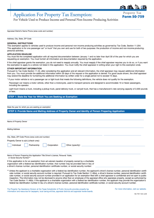 fillable-form-50-759-application-for-property-tax-exemption-texas