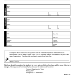 Form S 3v Vermont Sales Tax Exemption Certificate For Registrable