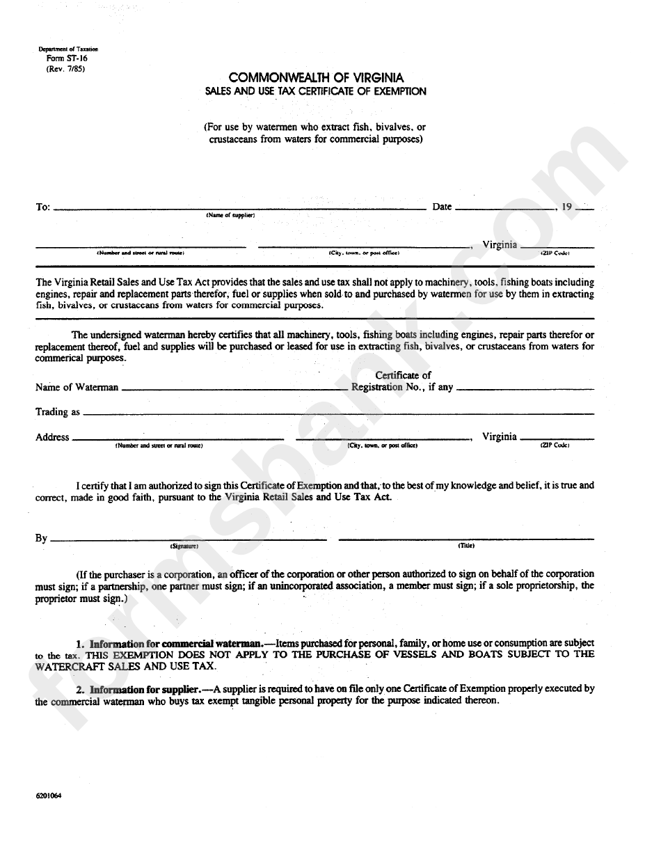 form-st-16-sales-and-use-tax-certificate-of-exemption-commonwealth