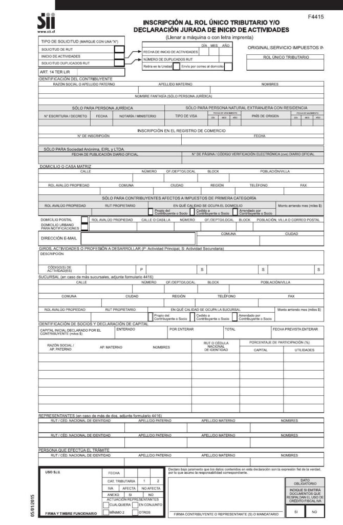 FORMULARIO 4416 PDF