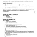 FREE 10 Sample Tax Exemption Forms In PDF MS Word