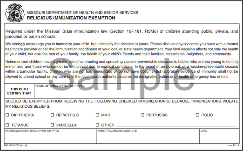 Religious Exemption For Covid Vaccine Ontario English4room