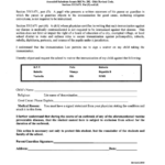 State Of Ohio Legal Immunization Exemption Printable Pdf Download