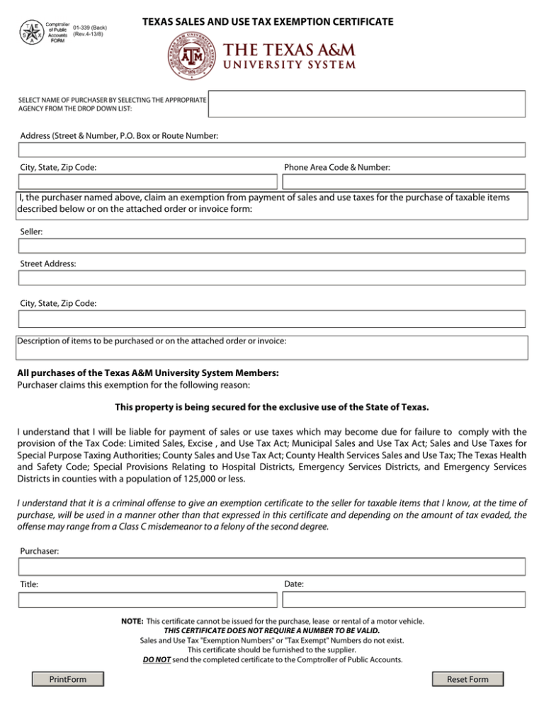 texas-sales-tax-exemption-certificate-form-exemptform