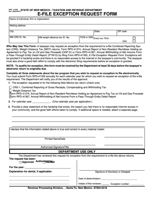 Top 10 New Mexico Tax Exempt Form Templates Free To Download In PDF Format