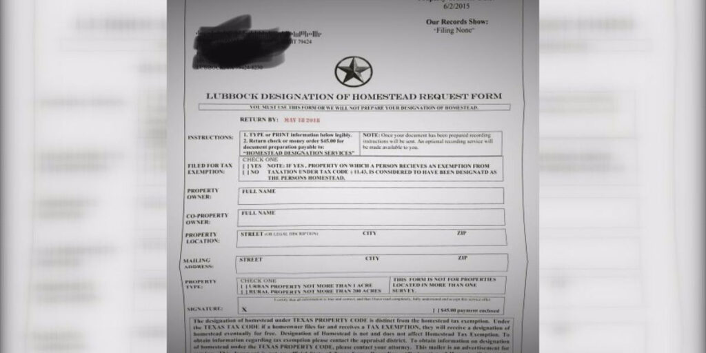 Where To Mail Claim For Homeowners Property Tax Exemption WOPROFERTY